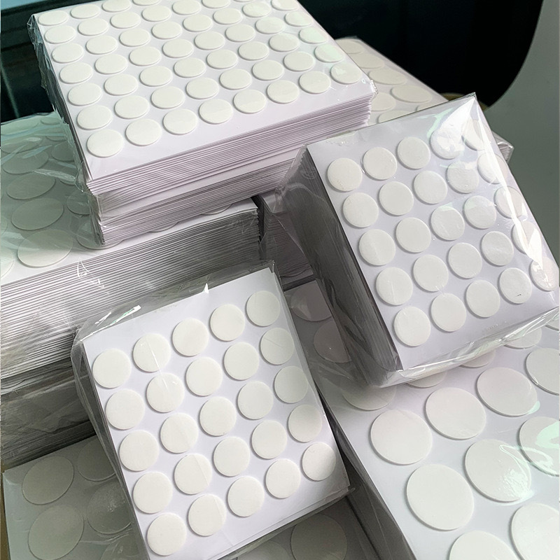 亚克力双面胶透明圆点胶强粘性无痕胶贴纳米胶防水不留痕双面胶