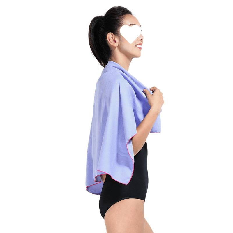 Deportes secado rápido toallas de baño protector solar Decathlon secado rápido toallas absorbentes de natación toallas portátiles de acondicionamiento físico viaje vacaciones