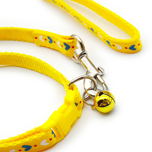 Dog walking dog leash anti-loss dog rope pet supplies cat collar outdoor walking
