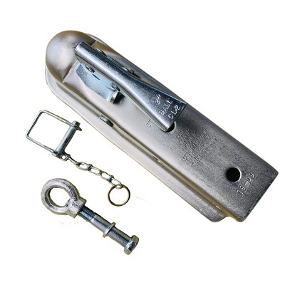 Accesorios de remolque de la cubierta del remolque de la bola del remolque del conector de la cubierta del remolque con el perno de seguridad anti-perdida 2X2