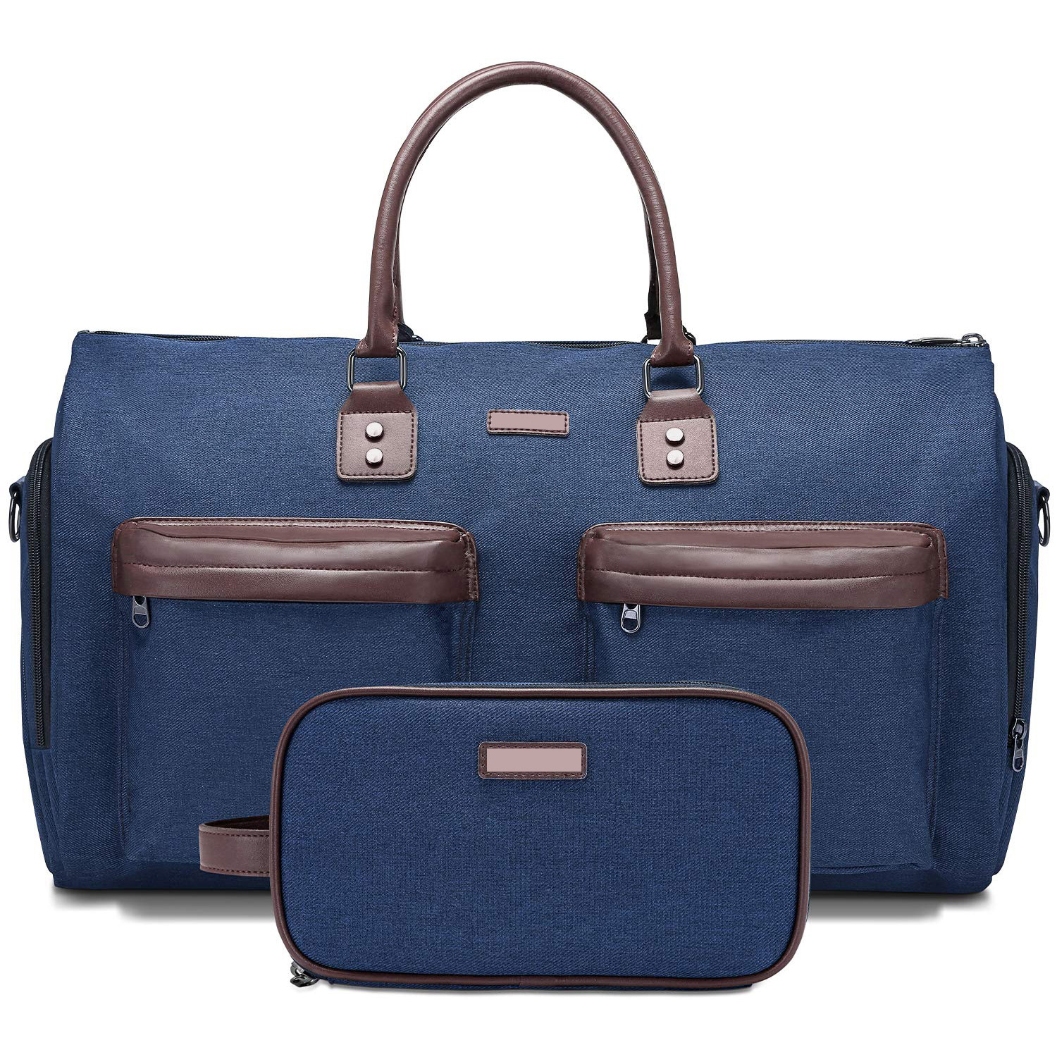 Transfronteriza nuevos hombres bolsa de viaje Portátil Bolsa de equipaje de gran capacidad multifuncional plegable traje bolsa de hombro bolsa de mensajero