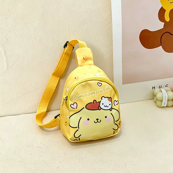 Children's Bag for Girls, Cute Cartoon Kuromi Children's Bag, Kindergarten Outing Coin Purse, Children's Backpack