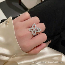 S925�y�U�պ�����ָ18kõ���ɫŮ�������|���ճ�ͨ��ɭϵָ�hHW
