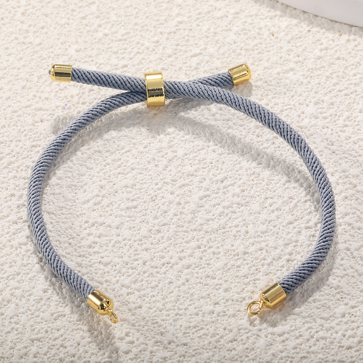 5g Weight Rope Jewelry Making Type DIY Jewelry Accessories Classification 1 Piece Quantity Milan bracelet, Copper Material Solid Color Pattern Plating Design Simple Style Style 1 Piece Milan Bracelet Copper Jewelry Accessories 9