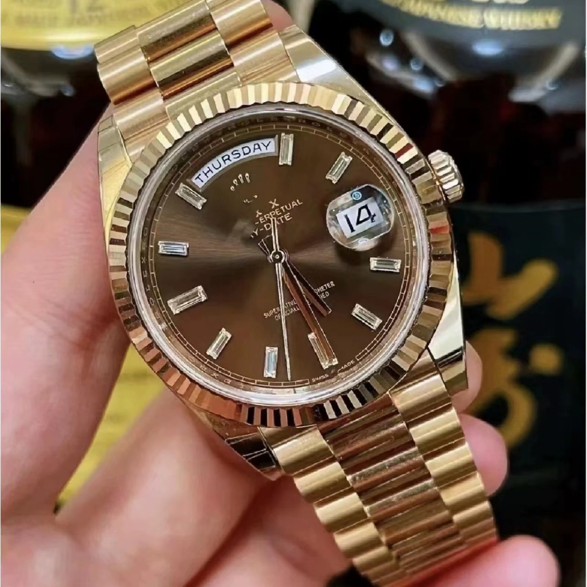 Cross-Border Supply Laojia Daytona Fully Automatic Mechanical Men's Watch Aliexpress Manufacturer Micro-Business Dropshipping Station