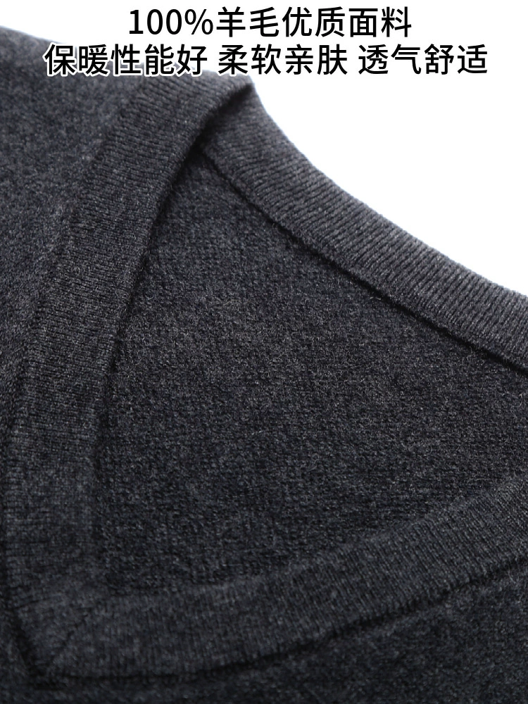 Woolen vest, knitted colored sweater, (Cross-border trading)