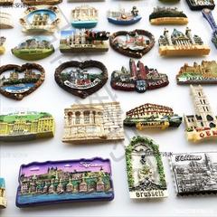 ヨーロッパ各国の観光都市 冷蔵庫用マグネット 観光名所 記念工芸品 立体樹脂磁気バリア ドイツ株