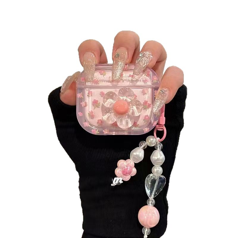 Hanfeng Peach Flower Airpods 4 / 3 Pro3 inalámbrico Bluetooth 1 / 2 auriculares