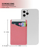 Mobile phone, adhesive wallet, polyurethane card holder