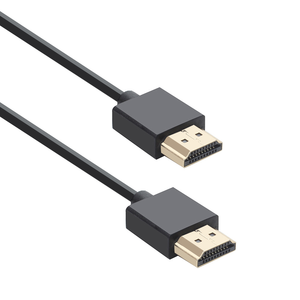 HDMI2.0线超细线 极细线HDMI短线 30CM短细线 电脑电视高清信号线-阿里巴巴