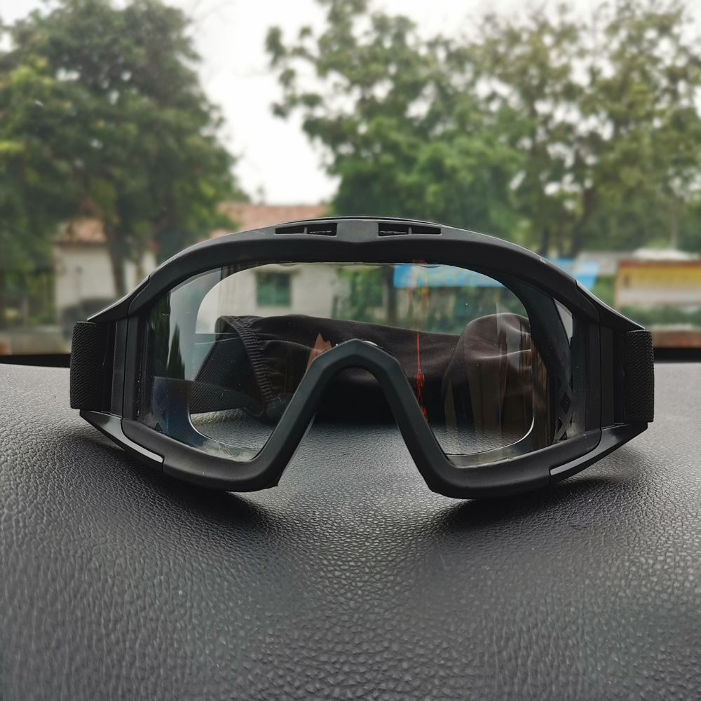 Spot engrosado gafas de viento langostas gafas tácticas especiales de la selva gafas de acción real CS protección laboral equipo deportivo