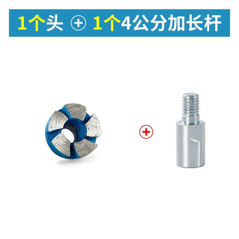 Cabezal de pulido plano de diamante de 1 pulgada, maceta de adoquines de piedra de granito, hoja de pulido de fondo claro, amoladora angular, disco de pulido pequeño