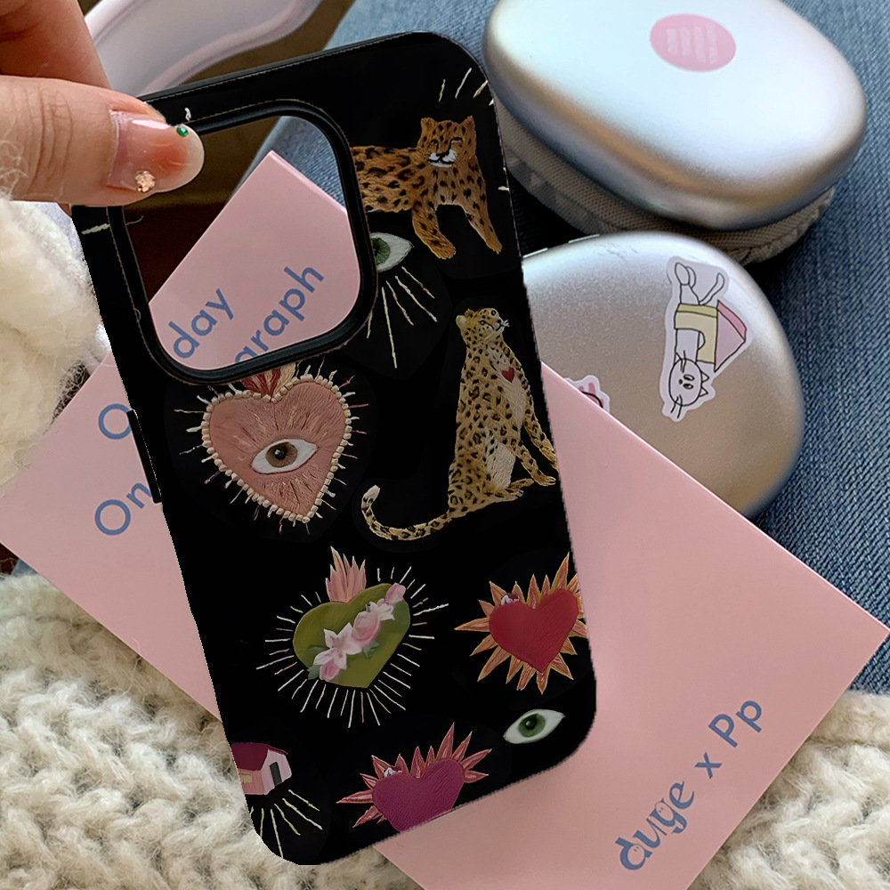 35g Weight iPhone Applicable Brands Phone Cases Classification Feilin Material Animal, Cartoon, Apple Pattern Basic Style Feilin Animal Cartoon Apple Basic Phone Cases Phone Accessories 2