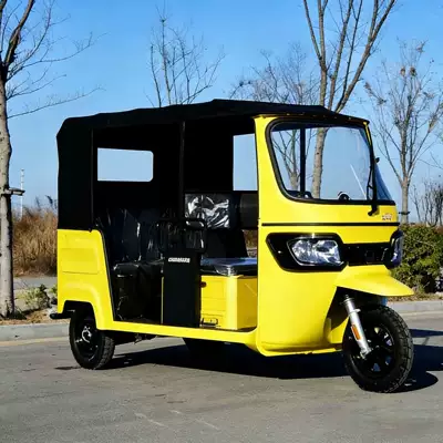Fuel-powered tricycles for passenger transportation, foreign trade export, tuktuk, Southeast Asia, India, passenger-hauling operations, cross-border