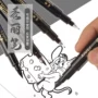 加墨签字极细素描书法笔