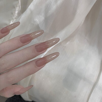 花校长小黑超人青衫烟雨网红爆款裸色嬛嬛色冰透华妃同款3g甲油胶