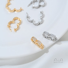 �~�14K��ɫ��ʯ���J�p�Ŷ��ÿ��ֹ�diy�����������β�����