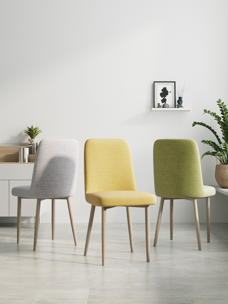 椅子家用北歐書桌椅大學生宿舍凳子靠背臥室學習餐桌餐椅簡約現代