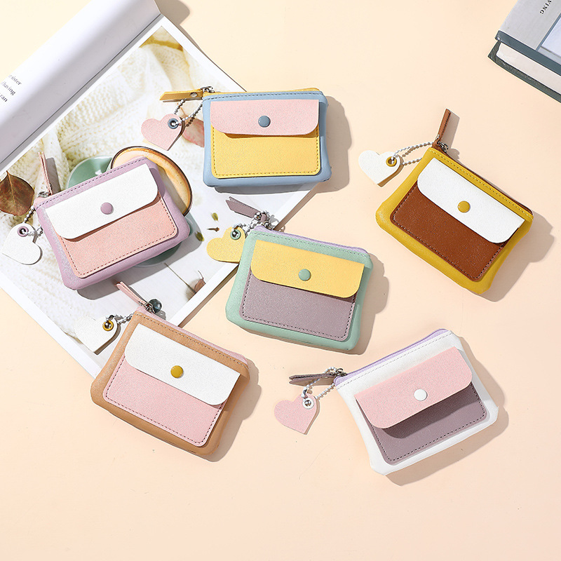 Cross-Border Southeast Asia Best-Selling Wallet Key Bag Ins Style Multi-Functional Cosmetics Bag Cute Macaron Coin Purse Cross-Border Southeast Asia Best-Selling Wallet Key Bag Ins Style Multi-Functional Cosmetics Bag Cute Macaron Coin Purse