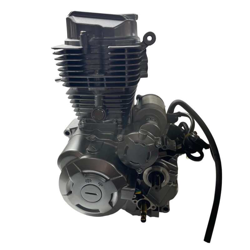 Motorcycle engine assembly is suitable for Zongshen CG200 air-cooled engine assembly parts