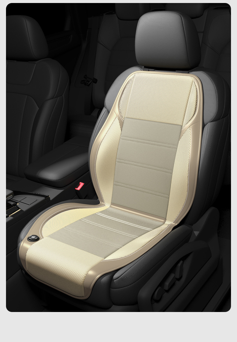 Car Seat Cushion Summer Ventilated Seat Cushion Seat Air Conditioner Blower Car Cushion Breathable Universal Truck with Fan Cooling Cushion