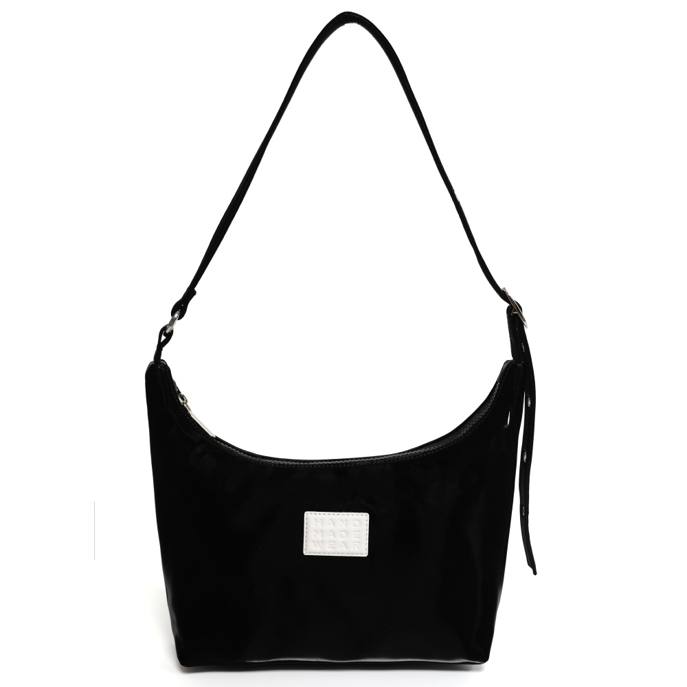Women's Soft Leather Underarm Bag 2025 Trendy New High-End Crescent Bag Niche Fashion Commuter Crossbody Dumpling Bag - Thumbnail 6