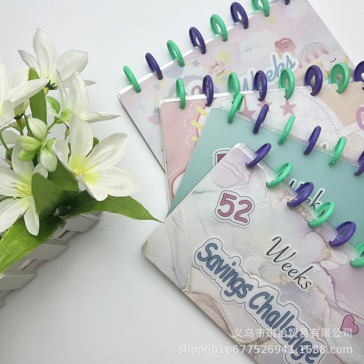 Ahorros Binder 52 Semana Ahorro Desafío 52 semanas ahorro Desafío Binder