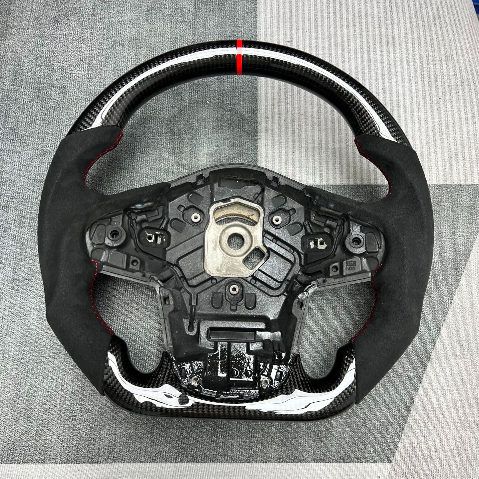 Popular Hot-Selling Carbon Fiber Steering Wheel Processing Suitable for Toyota Supra Car Steering Wheel Customization