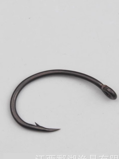 gancho de jorobada de carpa europea recubrimiento de teflón acero de alto carbono YN gancho de pesca de carpa con espinas sin espinas