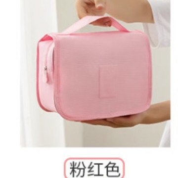 Nueva bolsa de lavado de almacenamiento de gancho de viaje plegable bolsa de cosméticos bolsa de almacenamiento de organización portátil fábrica al por mayor