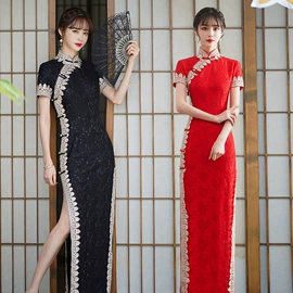 旗袍;婚纱