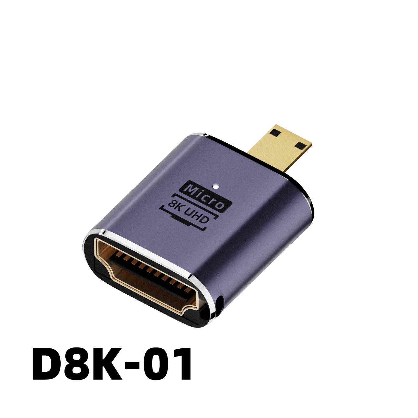 Applicable to HDTV to mini/Micro D adapter 8K HD UHD 2.1 version camera mini HDMI converter
