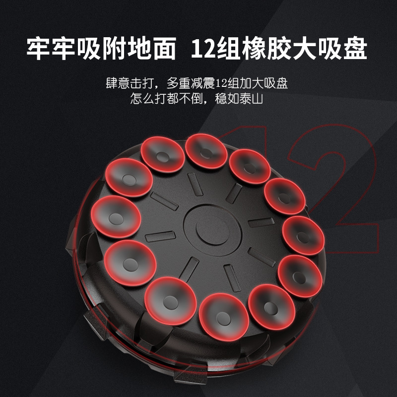 Aibeijian, boxeo para adultos y niños, saco de arena, reacción, objetivo, rotación, palo vertical, dispositivo de entrenamiento doméstico, equipo Sanda