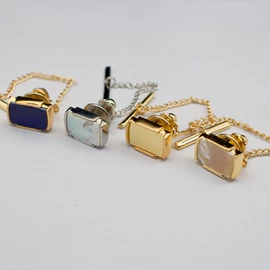 领带夹;袖扣;胸针