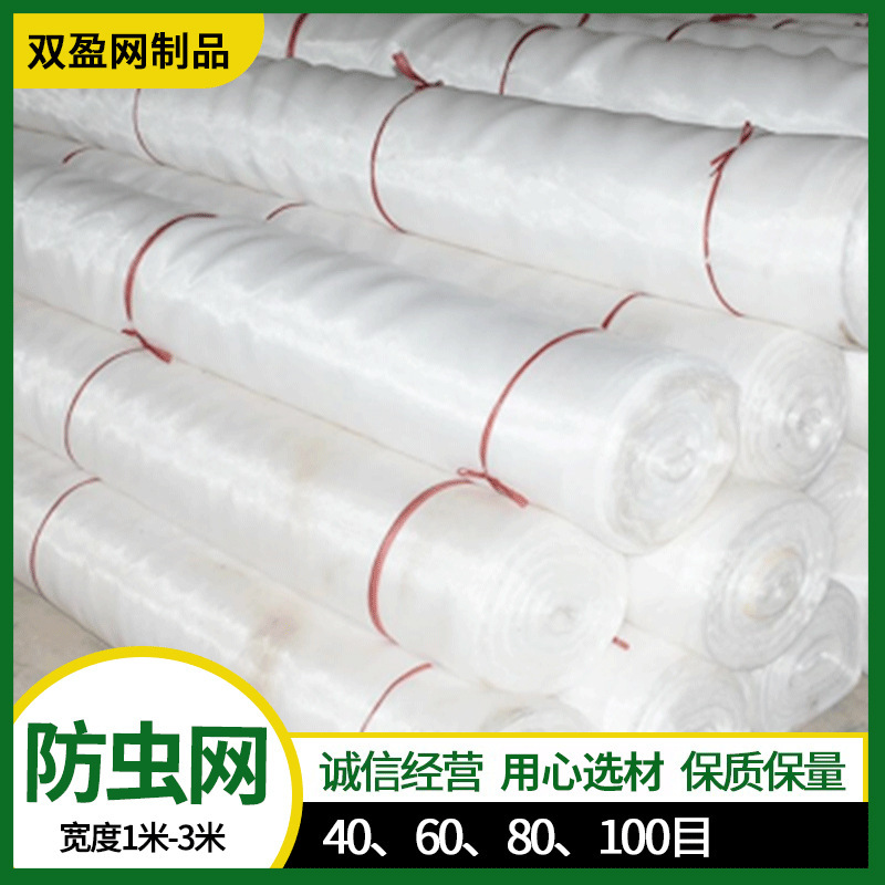 加密80目聚乙烯防虫网蔬菜花卉防虫网农业用具防虫网厂家现货批发