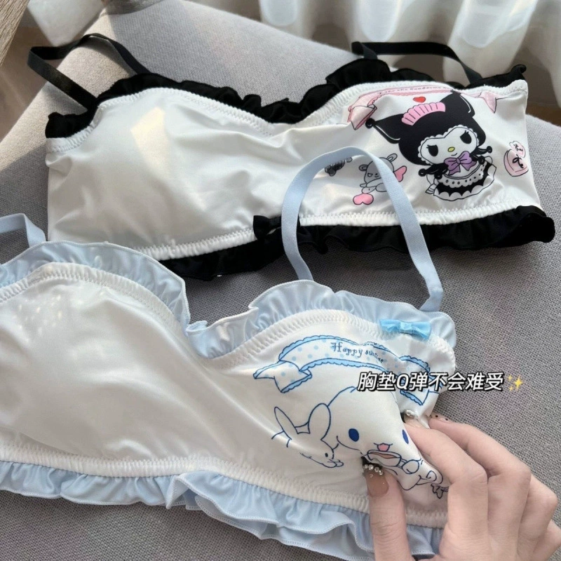 Sexy underwear, thin push up bra, bra top, comfortable set