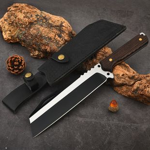 Hand-Forged Bone Chopping Knife, Outdoor Chopping Knife, Road Opening Sickle, Firewood Chopping Knife, Bamboo Chopping Knife, Outdoor Tree Felling Knife, Household Knife