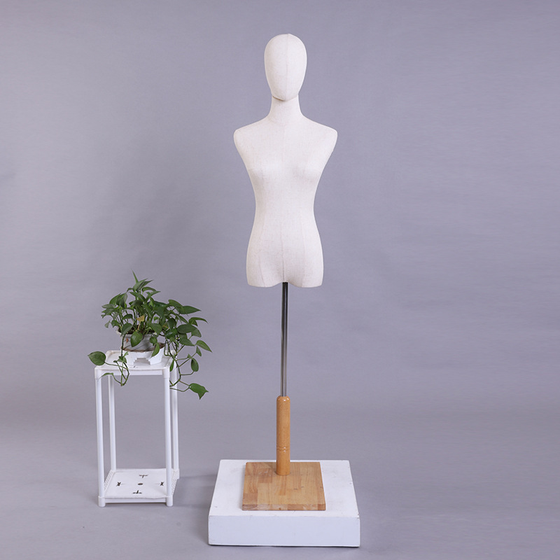 Maniquí Femenino de Cuerpo Completo con Base de Madera para Escaparate y Vestidos de Novia image 13