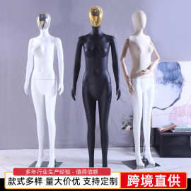 模特道具女全身人体假人模特橱窗婚纱女装内衣服装店展示架