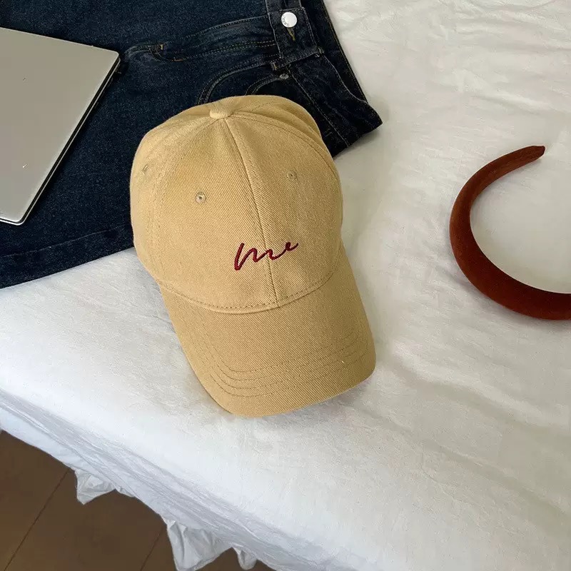 Gorra de béisbol con diseño de ondas para mujer, otoño e invierno, material cepillado, cálida, estilo urbano, estilo para parejas, que cubre la cara, visera curva, estilo para parejas.