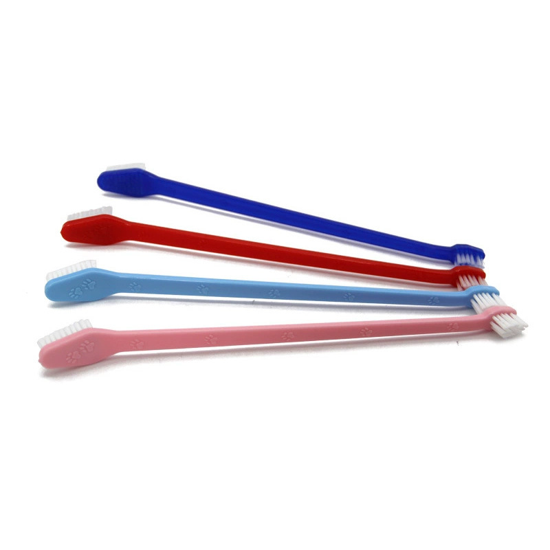 Cepillo de Dientes para Mascotas de Nylon y Plástico, Aliento fresco, Cuidado de las encías, para Mascotas image 5