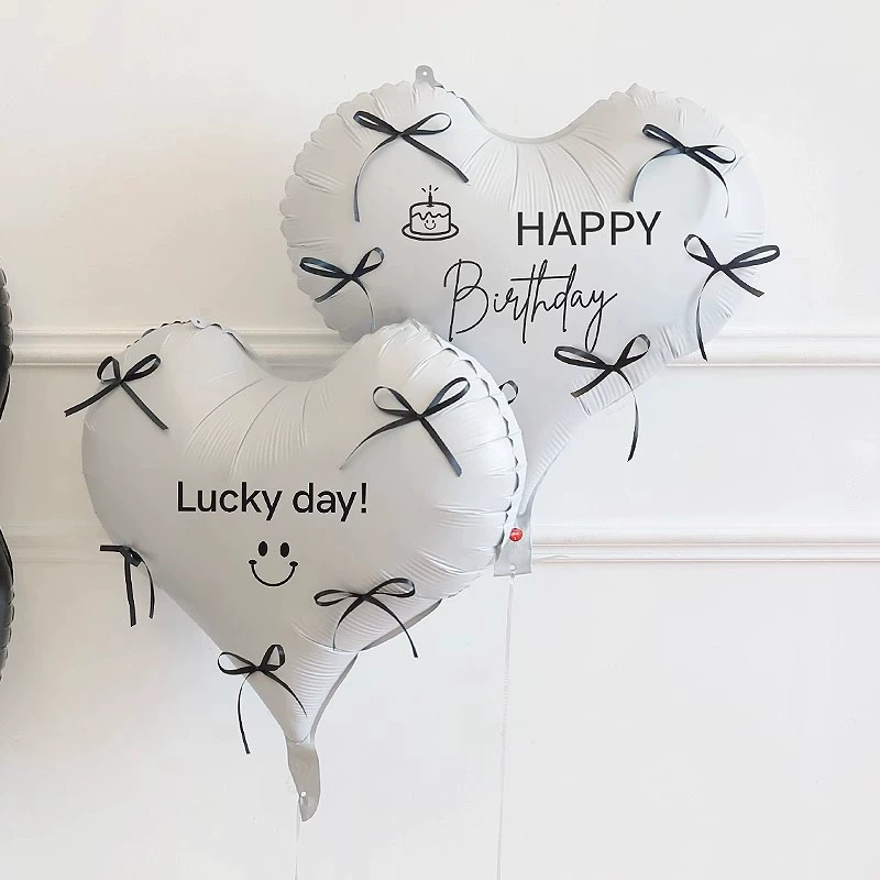 Rins день рождения макет любви воздушный шар бант мальчик девочка девочка годовалая вечеринка атмосфера реквизит декорация сцены