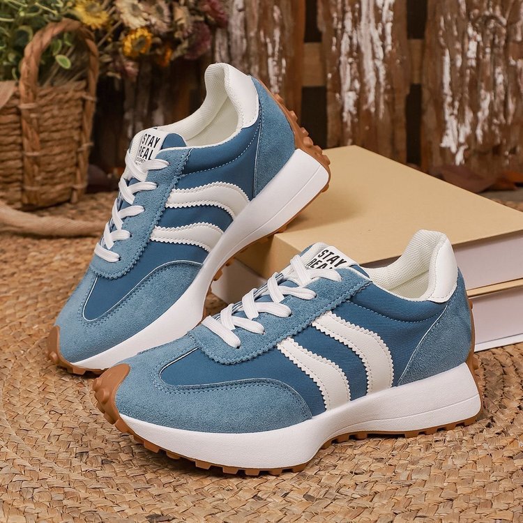 Plus-Size Slim-Fit Dad Sneakers for Women, 2026 Autumn New Retro Platform Casual Shoes, Color-Blocking Running Sports Shoes Plus-Size Slim-Fit Dad Sneakers for Women, 2026 Autumn New Retro Platform Casual Shoes, Color-Blocking Running Sports Shoes