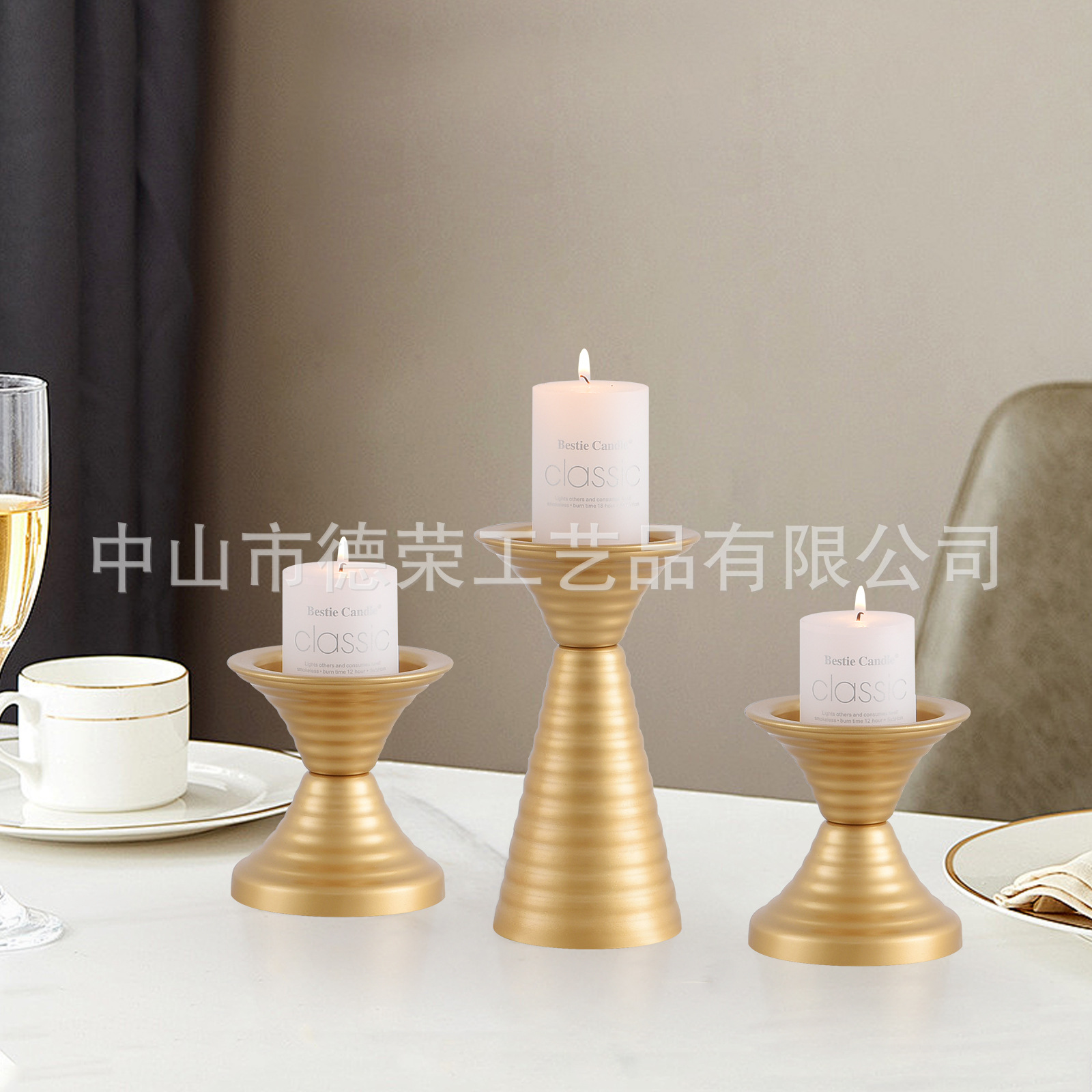 Exclusividad transfronteriza para bodas, candelabros, fiestas de cumpleaños, reuniones familiares, restaurantes occidentales, decoraciones para el hogar para bodas