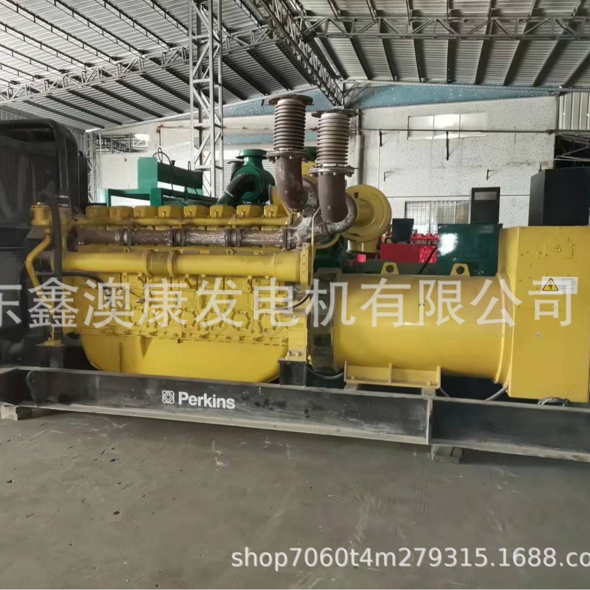 1000KVA二手旧帕金斯PERKINS柴油发电机组出售出租回收维保