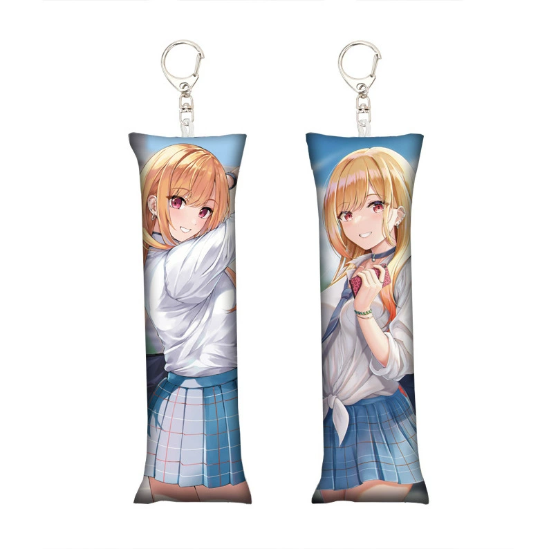 [动漫更衣人偶坠入爱河小抱枕钥匙扣迷你书包挂饰Mini Dakimakura] → аниме: переодевающаяся кукла влюбилась мини-подушка брелок для ключей