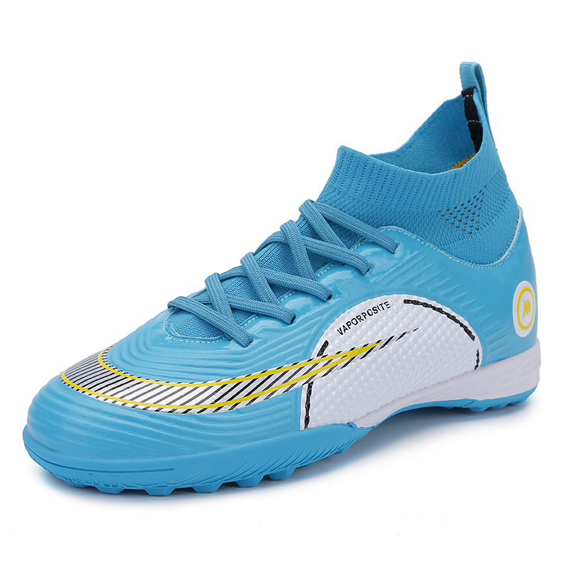 Zapatos de fútbol masculino picos TF zapatos de entrenamiento de uñas TF zapatos para jóvenes estudiantes adultos zapatillas de fútbol resistentes al desgaste