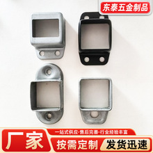 批发护栏立柱固定座楼梯阳台出口固定座用镀锌铁管连接件配件