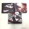 Tokyo Ghoul Tokyo jinmuyan short wallet anime PU coin purse for teenagers men wallet