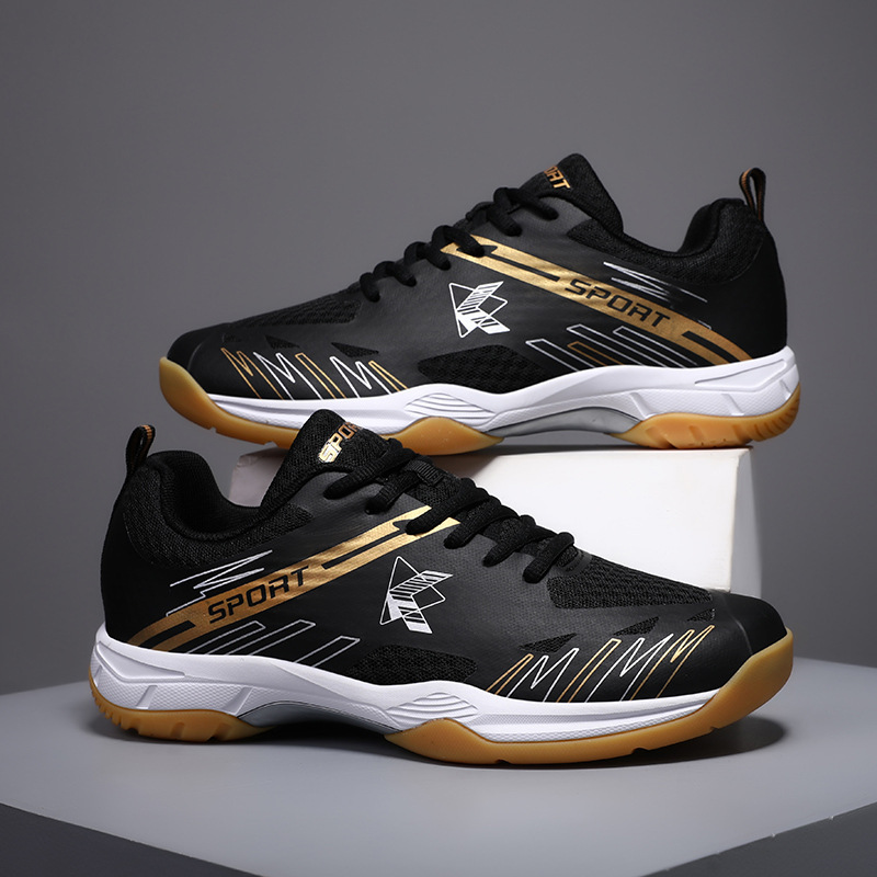 Men's and Women's Sports Youth Tennis Shoes, Training Shoes, Professional Tug-Of-War Shock-Absorbing Anti-Slip Shoes